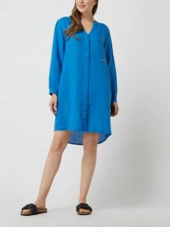 Frieda & Freddies Blusenkleid Aus Leinen - Bleu