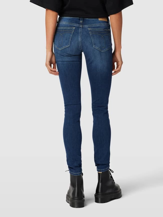 Calvin Klein Jeans Skinny Fit Jeans Mit 5-Pocket-Design - Jeans Meliert 5 Calvin Klein Jeans Skinny Fit Jeans Mit 5-Pocket-Design - Jeans Meliert – Bild 5