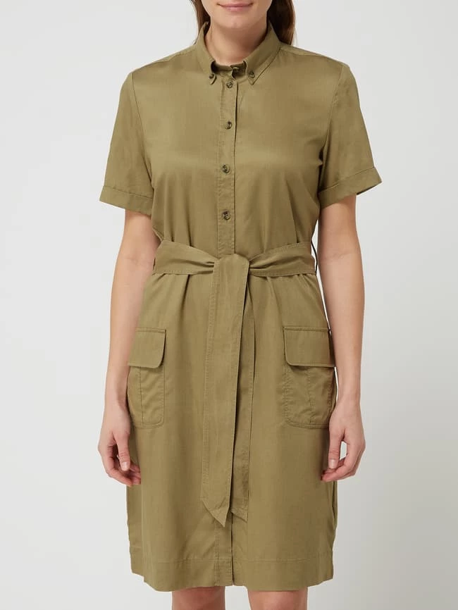 Gant Blusenkleid Im Utility-Look Modell 'Safari' - Schilf 4 Gant Blusenkleid Im Utility-Look Modell 'Safari' - Schilf – Bild 4