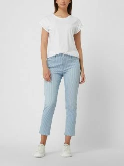 Brax Slim Fit Cropped Jeans Mit Stretch-Anteil Modell 'Mary' - Hellblau