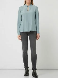 S.Oliver BLACK LABEL Skinndy Fit Jeans Mit Stretch-Anteil Modell 'Sienna' - Mittelgrau