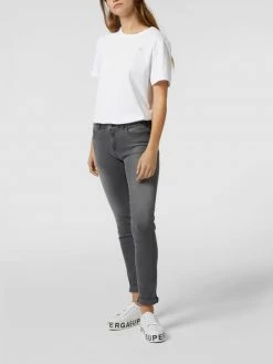 Replay Slim Fit Jeans Mit Stretch-Anteil Modell 'Faaby' - Anthrazit