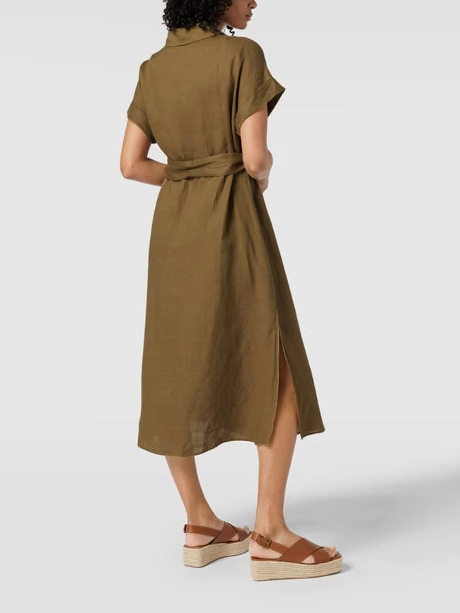 Mango Hemdblusenkleid Mit Taillenband - Khaki 5 Mango Hemdblusenkleid Mit Taillenband - Khaki – Bild 5