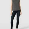 Only Skinny Jeans Mit 5-Pocket Design Modell 'SHAPE' - Schwarz