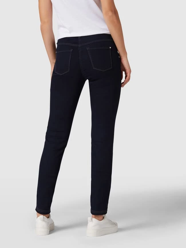 MAC Dream Skinny Jeans Aus Coloured Denim - Dunkelblau 5 MAC Dream Skinny Jeans Aus Coloured Denim - Dunkelblau – Bild 5