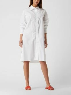 Gina Tricot Blusenkleid Aus Baumwolle - Weiß