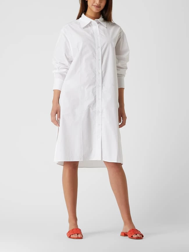 Gina Tricot Blusenkleid Aus Baumwolle - Weiß 1 Gina Tricot Blusenkleid Aus Baumwolle - Weiß