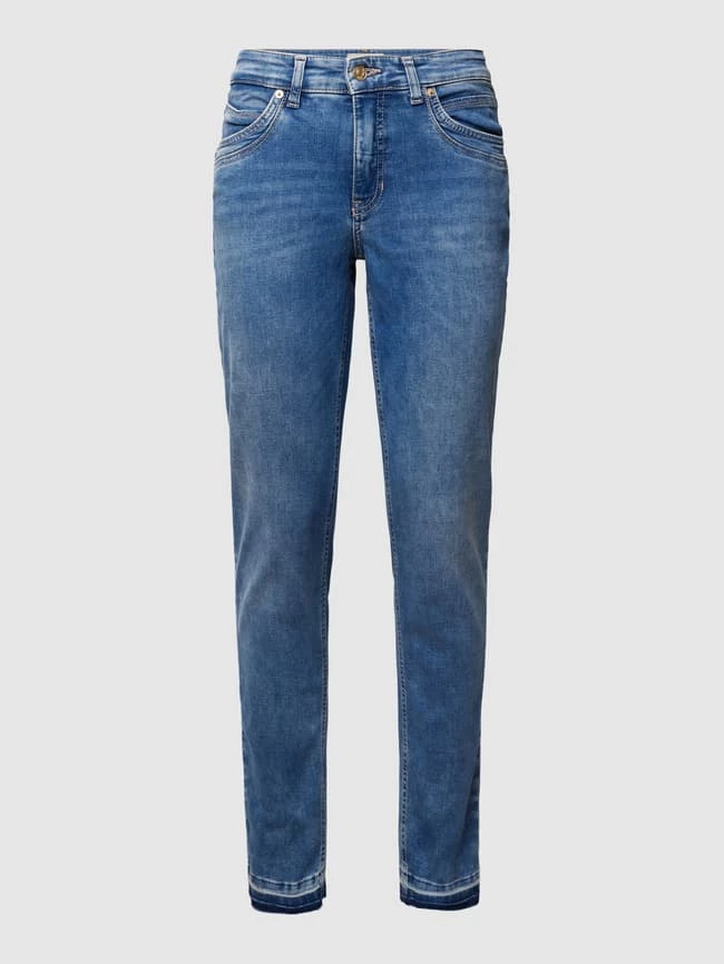 MAC Skinny Fit Jeans Mit Label-Detail Modell 'MEL' - Hellblau 2 MAC Skinny Fit Jeans Mit Label-Detail Modell 'MEL' - Hellblau – Bild 2
