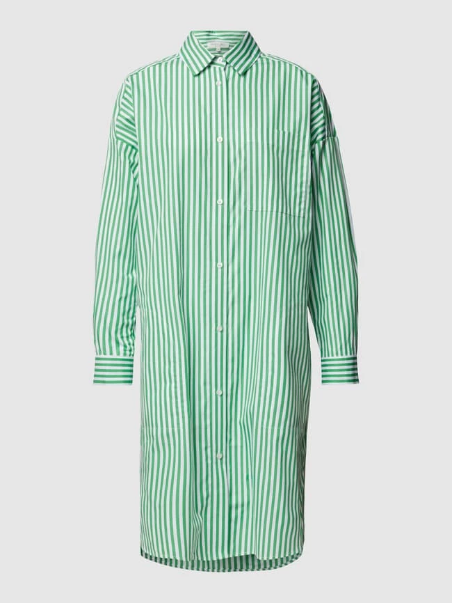 Christian Berg Woman Hemdblusenkleid Mit Streifenmuster - Gras Grün 2 Christian Berg Woman Hemdblusenkleid Mit Streifenmuster - Gras Grün - Image 2