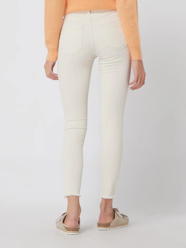 Only Skinny Fit Ankle Cut Jeans Mit Stretch-Anteil Modell 'Blush' - Ecru 5 Only Skinny Fit Ankle Cut Jeans Mit Stretch-Anteil Modell 'Blush' - Ecru – Bild 5