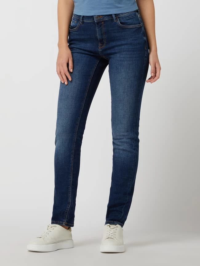 Esprit Slim Fit Jeans Mit Stretch-Anteil - Dunkelblau 4 Esprit Slim Fit Jeans Mit Stretch-Anteil - Dunkelblau – Bild 4