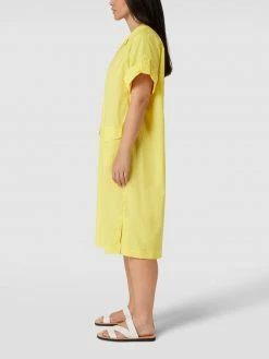 Marina Rinaldi PLUS SIZE Kleid Mit Reverskragen - Gelb