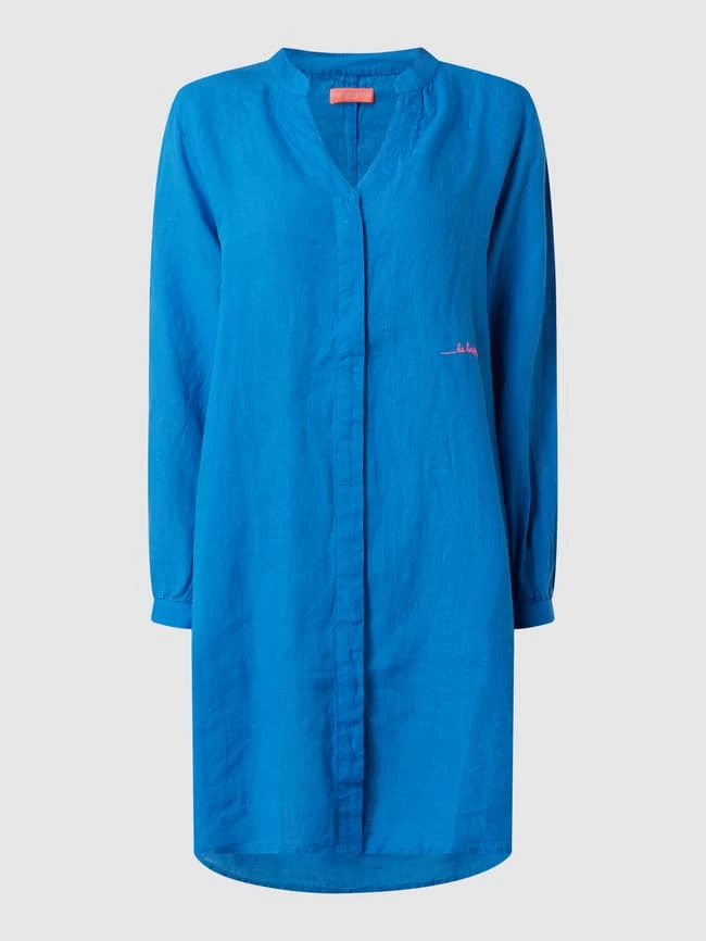 Frieda & Freddies Blusenkleid Aus Leinen - Bleu 2 Frieda & Freddies Blusenkleid Aus Leinen - Bleu – Bild 2