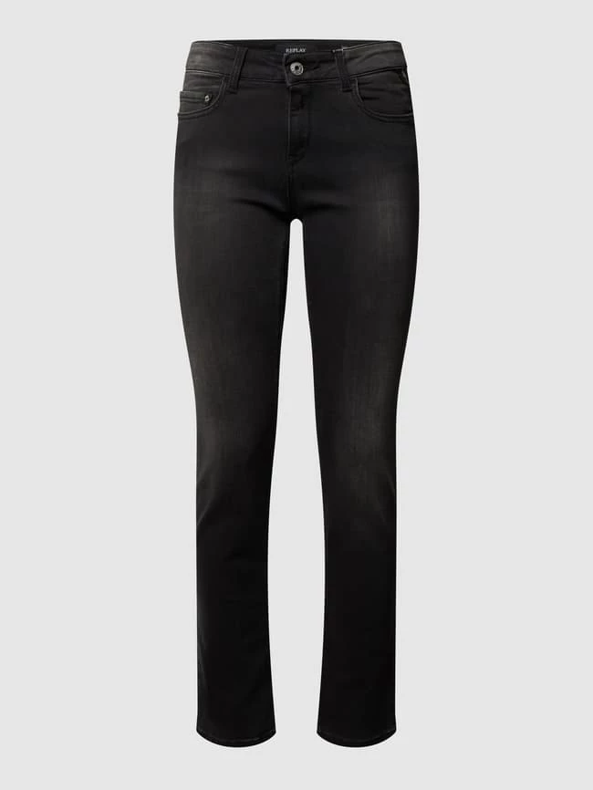 Replay Cropped Slim Fit Jeans Mit Stretch-Anteil Modell 'Faaby' - Anthrazit 2 Replay Cropped Slim Fit Jeans Mit Stretch-Anteil Modell 'Faaby' - Anthrazit – Bild 2