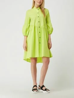 Sportalm Blusenkleid Aus Baumwolle - Neon Grün
