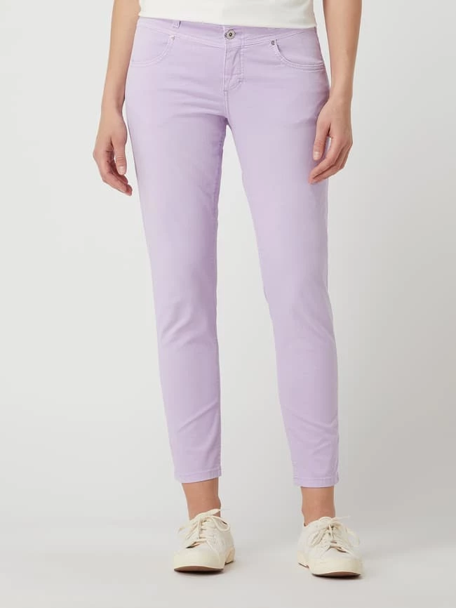 Angels Slim Fit Ankle Cut Jeans Mit Stretch-Anteil Modell 'Ornella 7/8' - Flieder 4 Angels Slim Fit Ankle Cut Jeans Mit Stretch-Anteil Modell 'Ornella 7/8' - Flieder – Bild 4