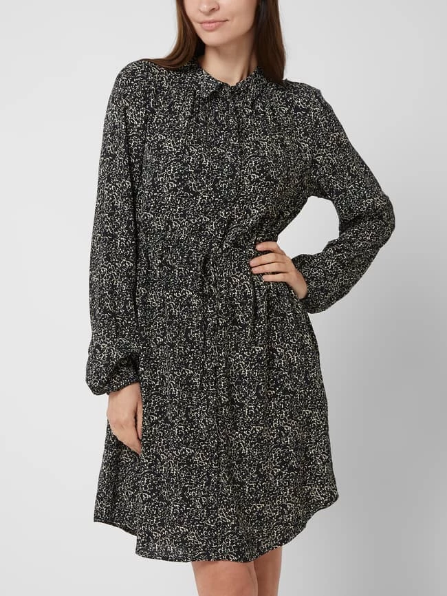 Soft Rebels Blusenkleid Aus Viskose Modell 'Anna' - Schwarz 4 Soft Rebels Blusenkleid Aus Viskose Modell 'Anna' - Schwarz – Bild 4