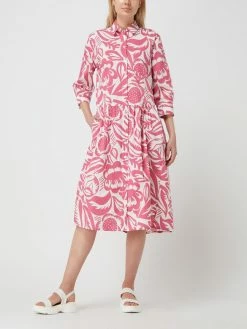 Nadine H Blusenkleid Mit Floralem Muster - Pink