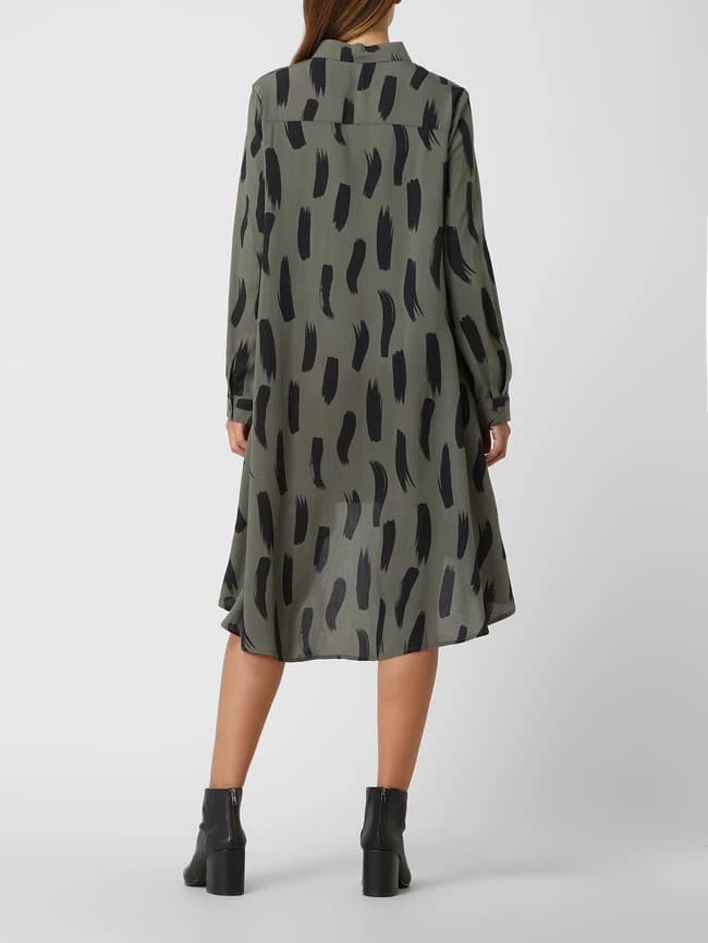 Apricot Blusenkleid Aus Viskose - Khaki 4 Apricot Blusenkleid Aus Viskose - Khaki – Bild 4