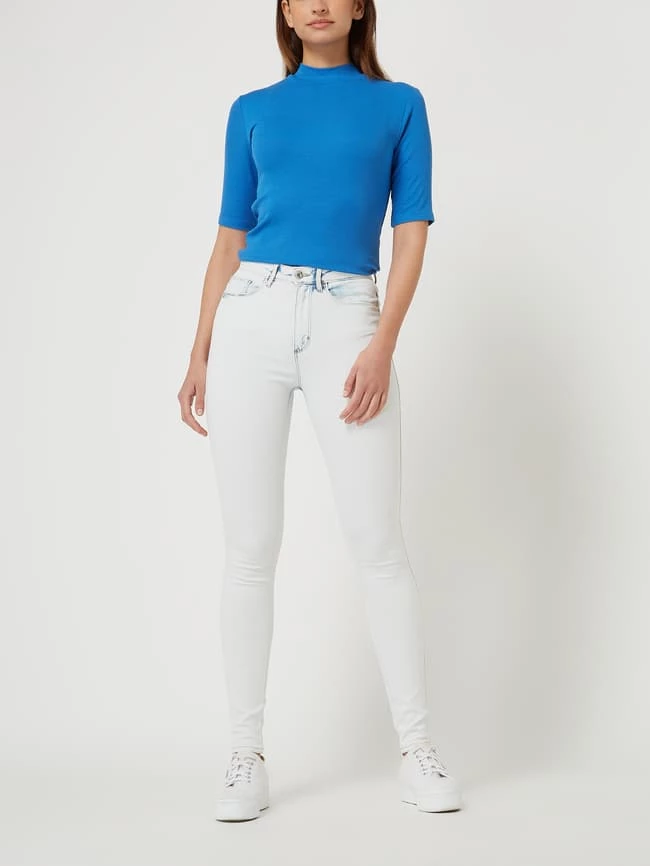 Only Skinny Fit Jeans Mit Stretch-Anteil Modell 'Royal' - Hellblau 1 Only Skinny Fit Jeans Mit Stretch-Anteil Modell 'Royal' - Hellblau