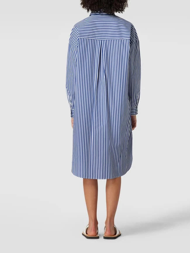 Christian Berg Woman Hemdblusenkleid Mit Streifenmuster - Royalblau 5 Christian Berg Woman Hemdblusenkleid Mit Streifenmuster - Royalblau - Image 5