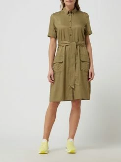 Gant Blusenkleid Im Utility-Look Modell 'Safari' - Schilf