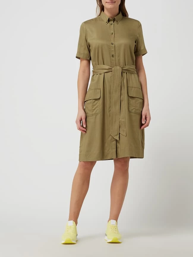 Gant Blusenkleid Im Utility-Look Modell 'Safari' - Schilf 1 Gant Blusenkleid Im Utility-Look Modell 'Safari' - Schilf