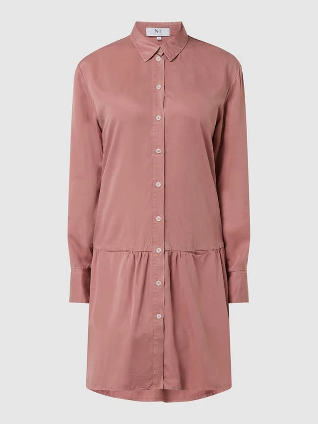 Nadine H Blusenkleid Aus Lyocell - Pink 2 Nadine H Blusenkleid Aus Lyocell - Pink – Bild 2