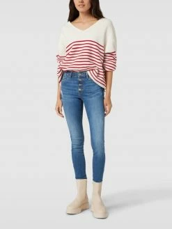 Esprit Skinny Fit Jeans Im Used-Look - Blau