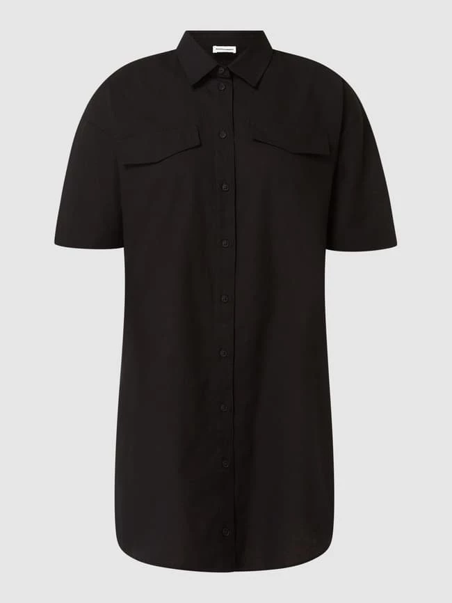 Armedangels Hemdblusenkleid Mit Leinen Modell 'Raynaa' - Schwarz 2 Armedangels Hemdblusenkleid Mit Leinen Modell 'Raynaa' - Schwarz – Bild 2