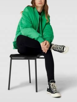 Pieces Skinny Fit Jeans Im 5-Pocket-Design Modell 'Highfive' - Schwarz