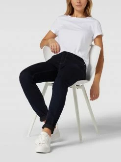 MAC Dream Skinny Jeans Aus Coloured Denim - Dunkelblau