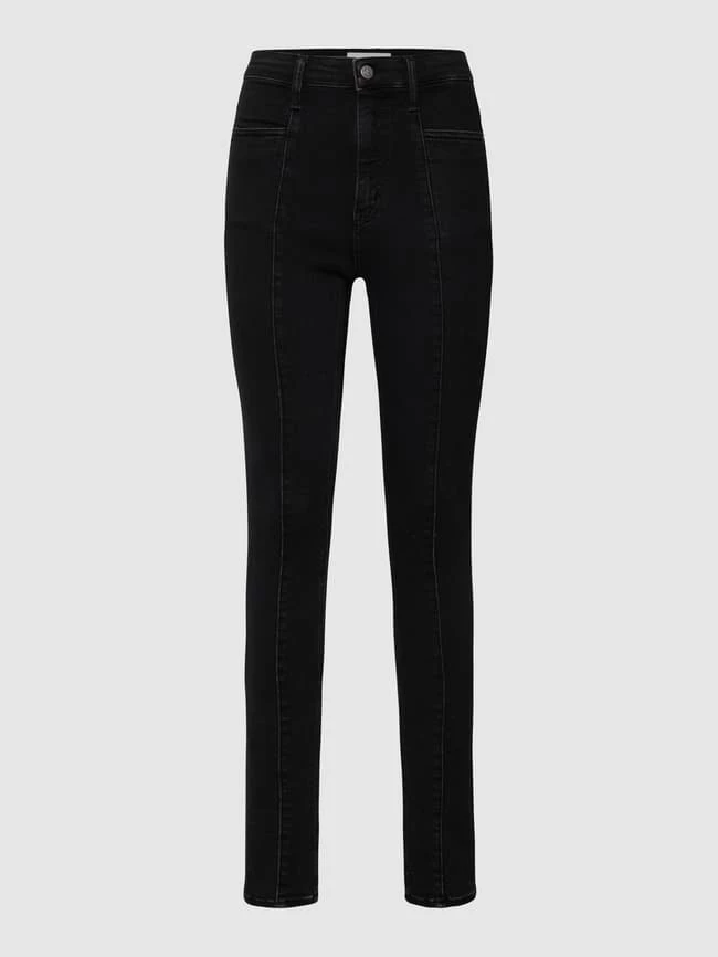 Calvin Klein Jeans High Rise Jeans Mit Ziernähten - Schwarz 2 Calvin Klein Jeans High Rise Jeans Mit Ziernähten - Schwarz – Bild 2