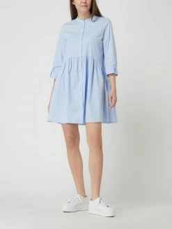 Only Blusenkleid Mit 3/4-Arm Modell 'Ditte' - Hellblau Meliert