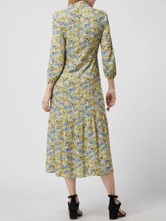 Rich & Royal Blusenkleid Mit Floralem Muster - Gelb 4 Rich & Royal Blusenkleid Mit Floralem Muster - Gelb – Bild 4