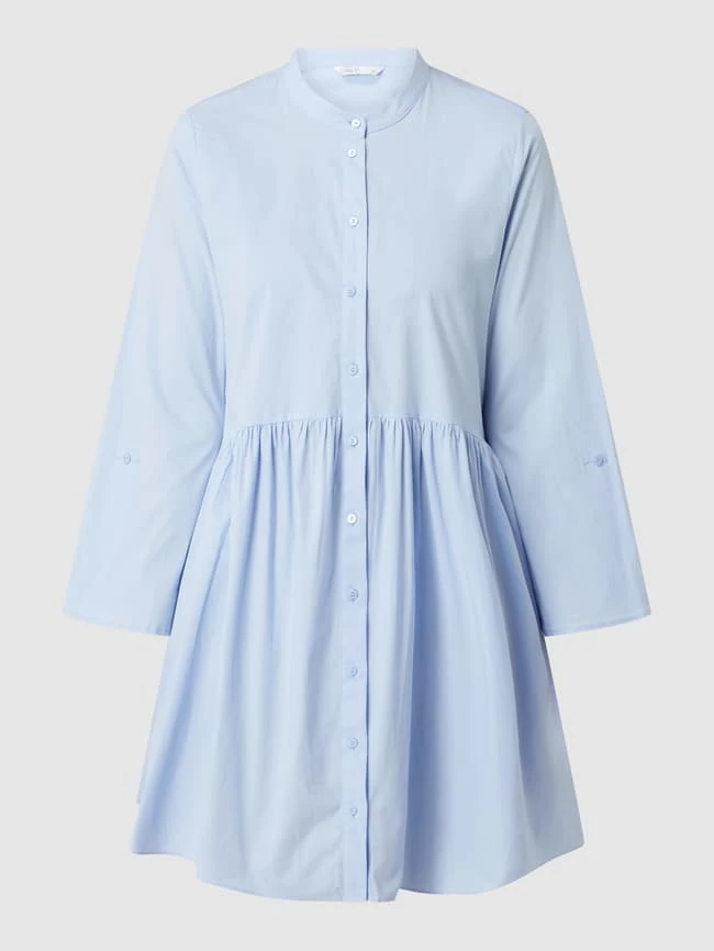 Only Blusenkleid Mit 3/4-Arm Modell 'Ditte' - Hellblau Meliert 2 Only Blusenkleid Mit 3/4-Arm Modell 'Ditte' - Hellblau Meliert – Bild 2