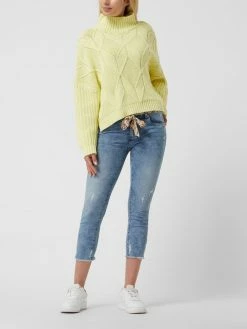 Blue Monkey Skinny Fit Jeans Mit Stretch-Anteil Modell 'Vivi' - Hellblau