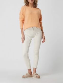 Only Skinny Fit Ankle Cut Jeans Mit Stretch-Anteil Modell 'Blush' - Ecru
