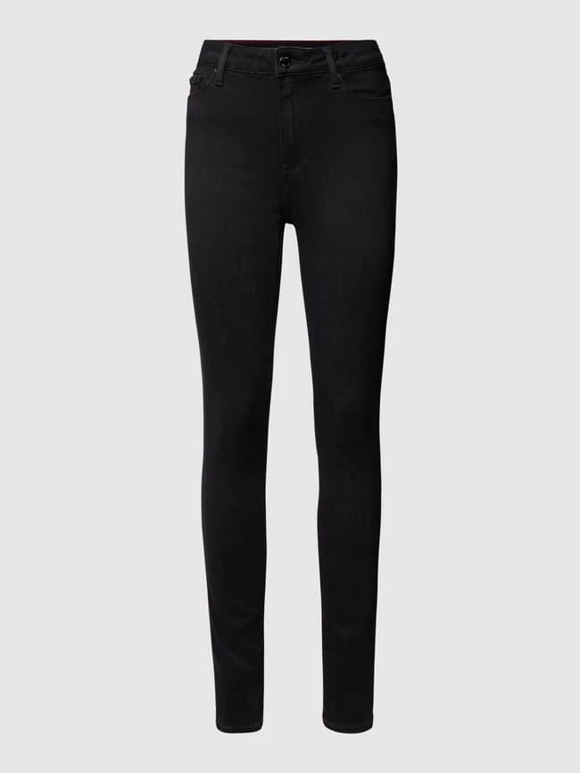 Tommy Hilfiger Ultra Skinny Fit Jeans Mit Stretch-Anteil Modell 'Harlem' - Schwarz 2 Tommy Hilfiger Ultra Skinny Fit Jeans Mit Stretch-Anteil Modell 'Harlem' - Schwarz – Bild 2