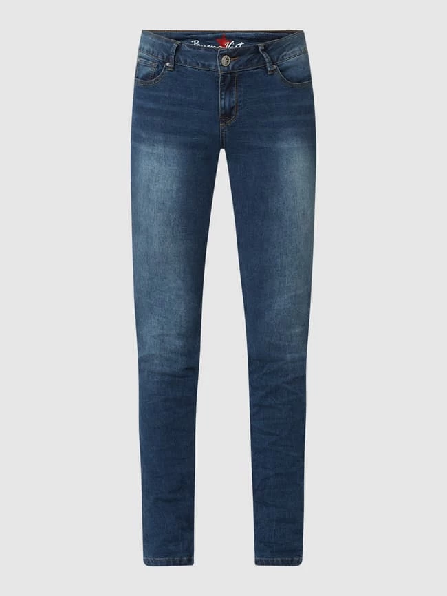 Buena Vista Slim Fit Jeans Mit Stretch-Anteil Modell 'Italy' - Blau 2 Buena Vista Slim Fit Jeans Mit Stretch-Anteil Modell 'Italy' - Blau – Bild 2