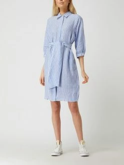 Seidensticker Blusenkleid Aus Leinen - Hellblau