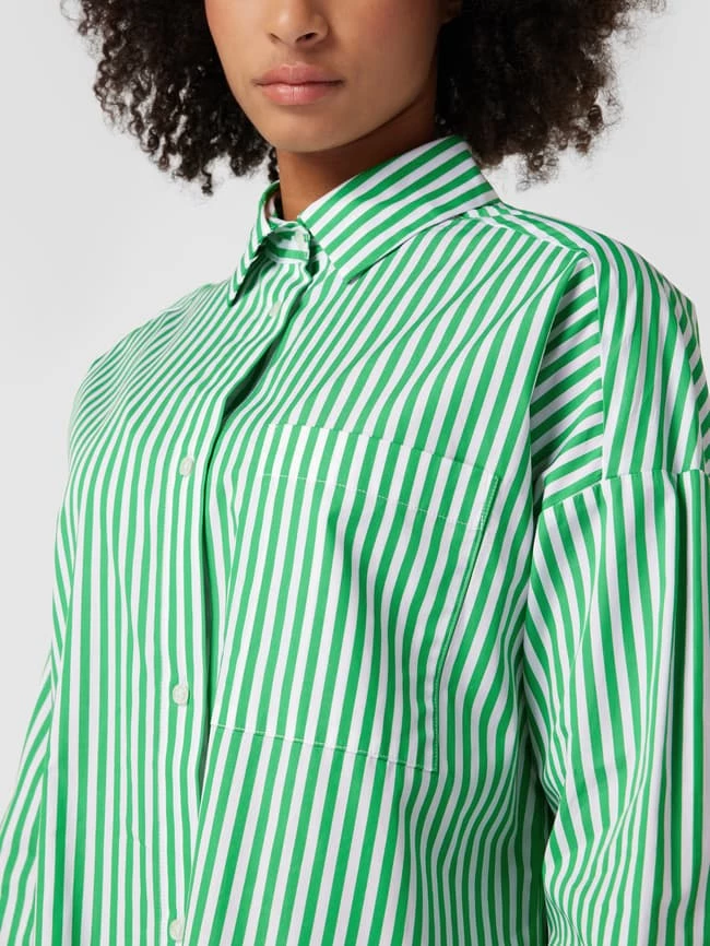 Christian Berg Woman Hemdblusenkleid Mit Streifenmuster - Gras Grün 3 Christian Berg Woman Hemdblusenkleid Mit Streifenmuster - Gras Grün - Image 3