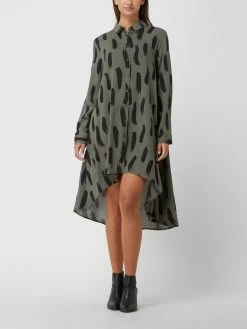 Apricot Blusenkleid Aus Viskose - Khaki