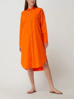 Tonno & Panna Blusenkleid Mit Stretch-Anteil Modell 'Ludmilla' - Orange