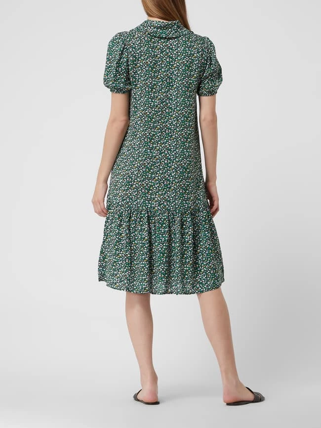 FREE/QUENT Blusenkleid Aus Viskose Modell 'Adney' - Schwarz 4 FREE/QUENT Blusenkleid Aus Viskose Modell 'Adney' - Schwarz – Bild 4