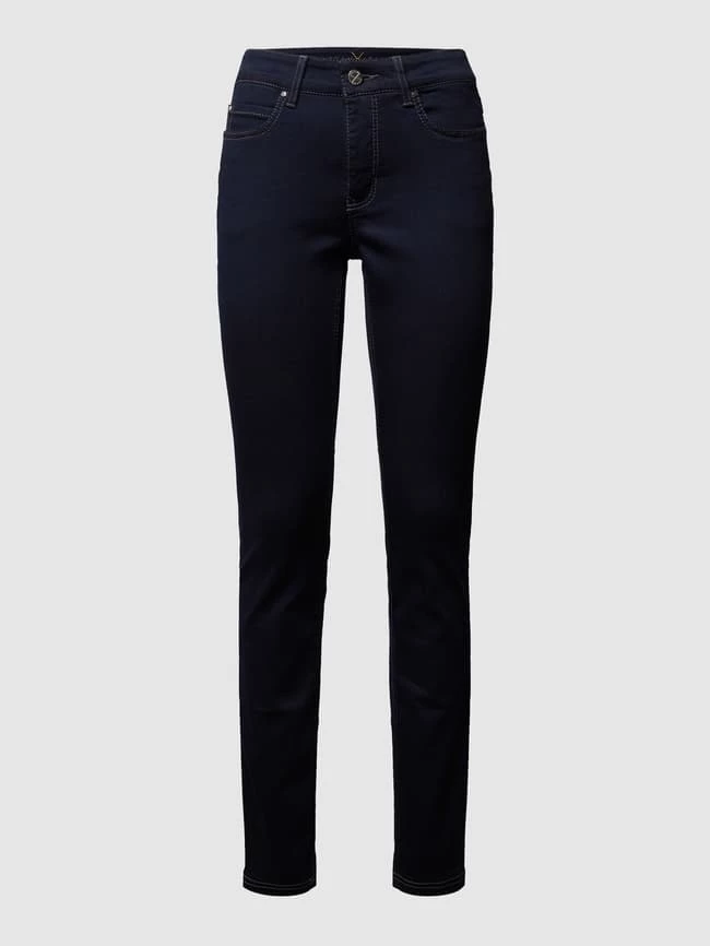 MAC Dream Skinny Jeans Aus Coloured Denim - Dunkelblau 2 MAC Dream Skinny Jeans Aus Coloured Denim - Dunkelblau – Bild 2