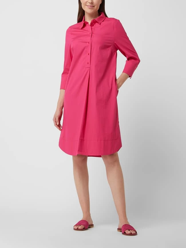 ROBE LÉGÈRE Hemdblusenkleid Mit 3/4-Arm - Pink 1 ROBE LÉGÈRE Hemdblusenkleid Mit 3/4-Arm - Pink