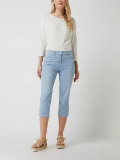 Zerres Slim Fit Caprijeans Mit Stretch-Anteil Modell 'Cora' - Hellblau