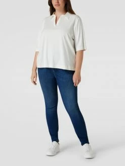 Tommy Hilfiger Curve PLUS SIZE Jeans Mit Label-Patch Modell 'Harlem' - Dunkelblau