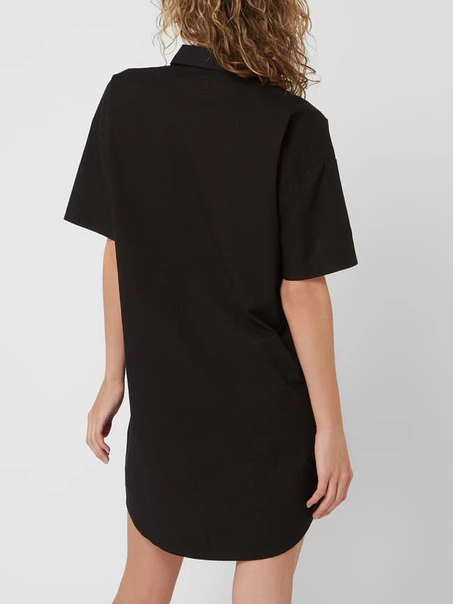 Armedangels Hemdblusenkleid Mit Leinen Modell 'Raynaa' - Schwarz 5 Armedangels Hemdblusenkleid Mit Leinen Modell 'Raynaa' - Schwarz – Bild 5